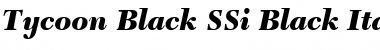 Tycoon Black SSi Font