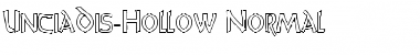 Download UnciaDis-Hollow Normal Font