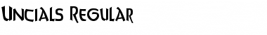 Download Uncials Font