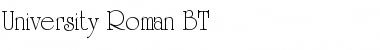 Download UnivrstyRoman BT Font