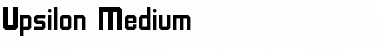 Upsilon Font