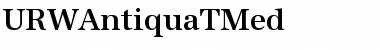 URWAntiquaTMed Font