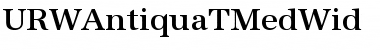 URWAntiquaTMedWid Font