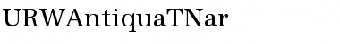 URWAntiquaTNar Font