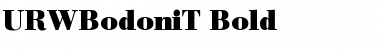 URWBodoniT Font