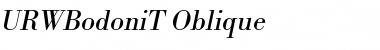 URWBodoniT Font