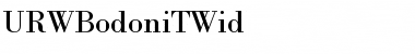 URWBodoniTWid Font