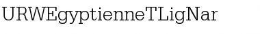 URWEgyptienneTLigNar Font