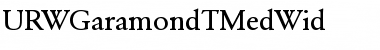 URWGaramondTMedWid Font