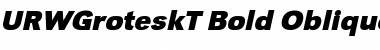 URWGroteskT Font