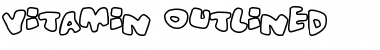 Download Vitamin outlined Font Download Vitamin outlined Font