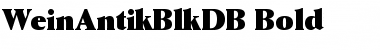 Download WeinAntikBlkDB Font