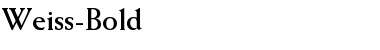 Download Weiss-Bold Font Download Weiss-Bold Font