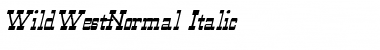 Download WildWest-Normal Italic Font Download WildWest-Normal Italic Font