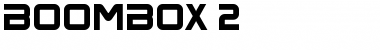 BoomBox 2 Normal Font