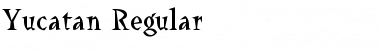 Yucatan Font