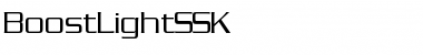 BoostLightSSK Regular Font