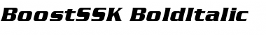 Download BoostSSK Font