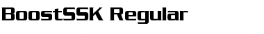 BoostSSK Font