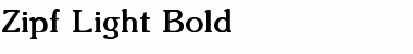 Zipf Light Bold Font