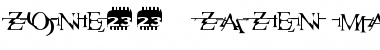 Zone23_zazen matrix Regular Font
