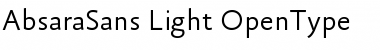 AbsaraSans-Light Font