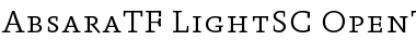 Absara TF Light SC Regular Font