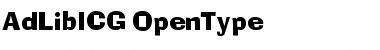AdLibICG Font