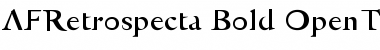 AFRetrospecta Font