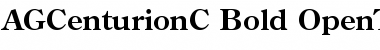 AGCenturionC Font