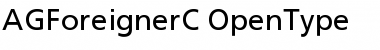 AGForeignerC Font