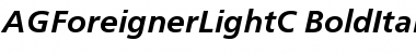 AGForeignerLightC Font