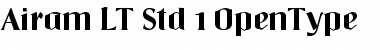 Airam LT Std Font