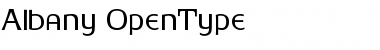 Albany Regular Font