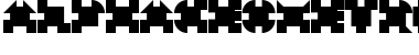 AlphaGeometrique Font