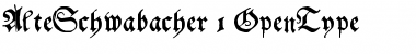 AlteSchwabacher Font