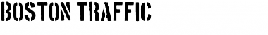 Boston Traffic Font