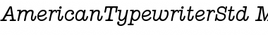 ITC American Typewriter Std Font