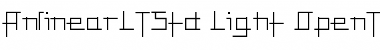 Anlinear LT Std Light Font