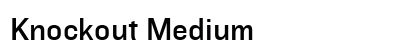 Knockout Medium Preview