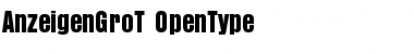 Anzeigen Grotesk T Font