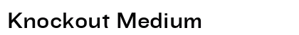 Knockout Medium preview