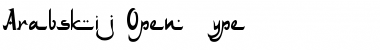 Arabskij Font