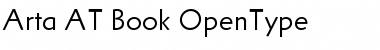 Arta AT Book Regular Font Arta AT Book Regular Font