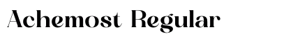 Achemost Regular