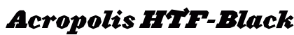 Acropolis HTF-Black-Italic Preview