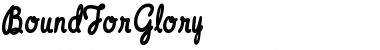 BoundForGlory Regular Font