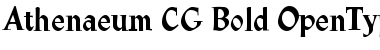 Athenaeum CG Font