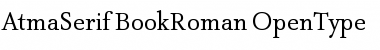 AtmaSerif-BookRoman Regular Font