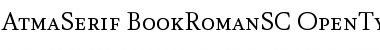 AtmaSerif-BookRomanSC Regular Font